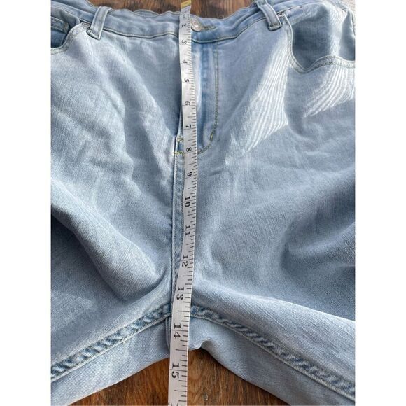 T1 Gray Lab Women's High Rise Zip-Fly Bootcut Denim Jeans‎ Light Wash Size 31 - Picture 3 of 6